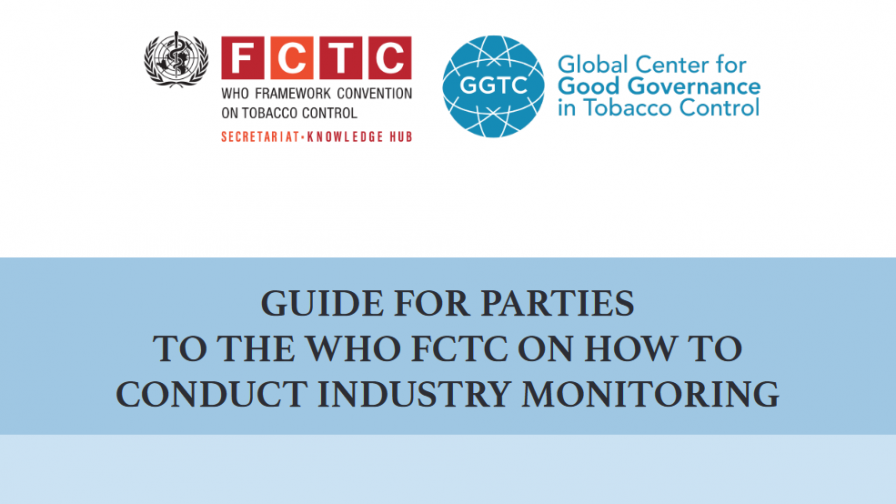 preview image of resource document WHO FCTC Guide on How to Conduct Industry Monitoring
