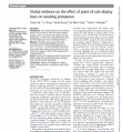 Preview image of journal article Global evidence on the effect of point-of-sale display bans on smoking prevalence