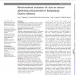 Preview image of journal article Mixed-methods evaluation of a ban on tobacco advertising and promotion in Banyuwangi District, Indonesia