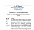 Preview image of journal article Community Perception of Smoke-Free Policy in Depok City, Indonesia